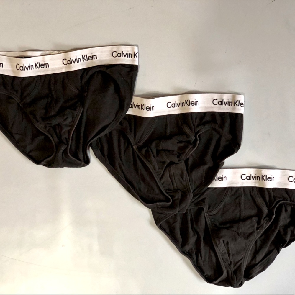 Calvin Klein Underwear (3pk) Black w/White Elastic